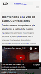 Mobile Screenshot of euroconfecciones.com